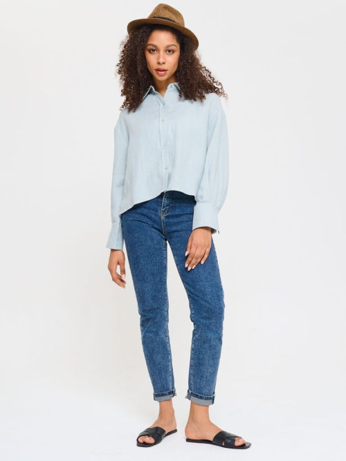 Мятно-серый