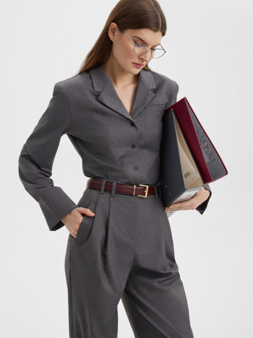 Рубашка с подплечниками