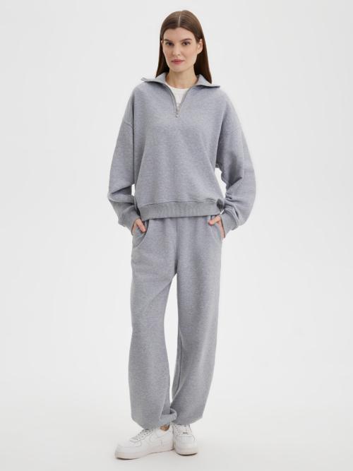 Серый меланж