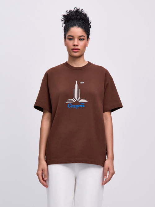 Футболка с принтом