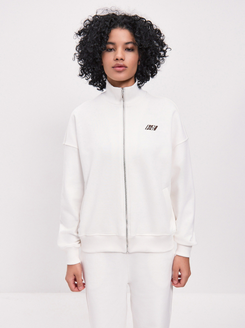 Олимпийка на молнии с карманами