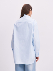 Рубашка OCH №489 V25RUB489GOL голубой (Весна)