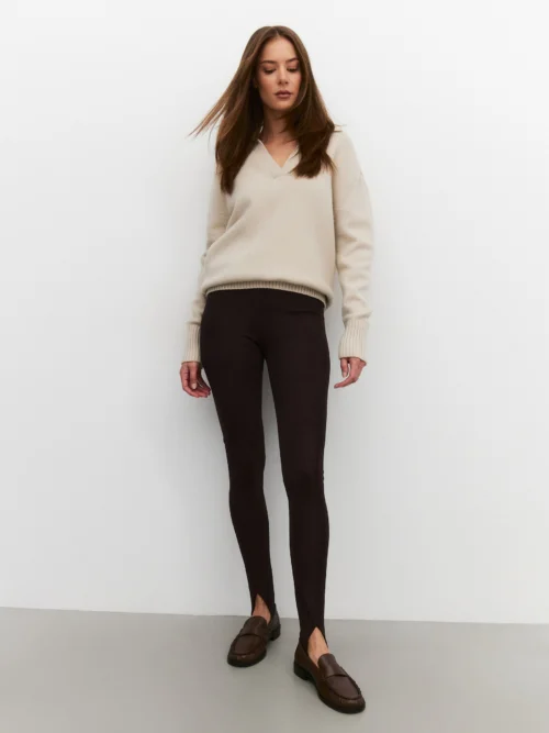 Леггинсы со штрипками