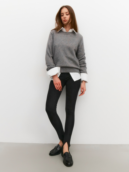 Леггинсы со штрипками